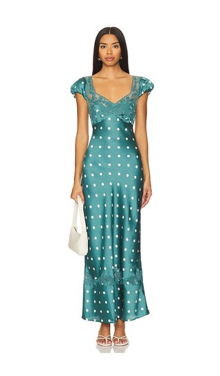 Butterfly Babe Midi Dress in Jade Combo | Revolve Clothing (Global)
