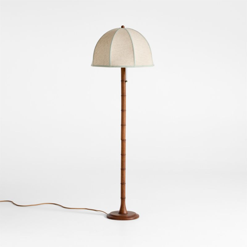 Bates Bamboo Style Floor Lamp by Jake Arnold | Crate & Kids | Crate & Barrel