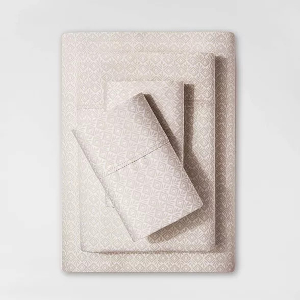 400 Thread Count Printed Performance Sheet Set - Threshold™ | Target