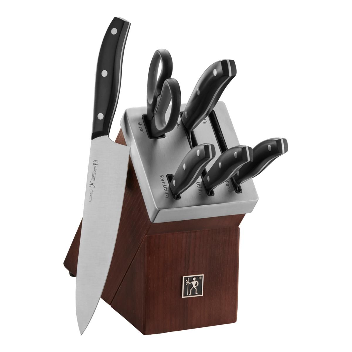 Henckels Definition 7-piece Self-Sharpening Knife Block Set | HSN