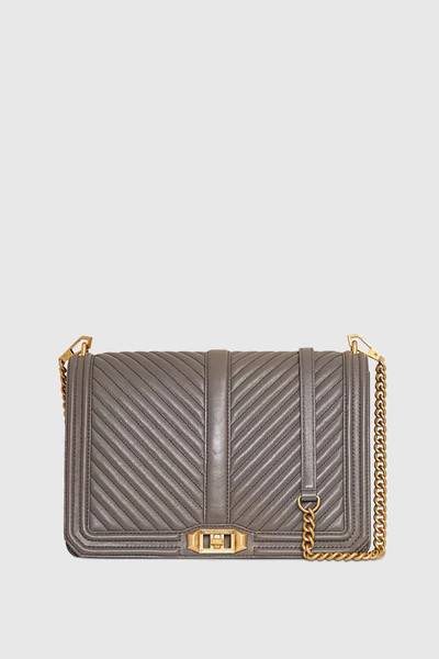 Chevron Quilted Jumbo Love Crossbody | Rebecca Minkoff