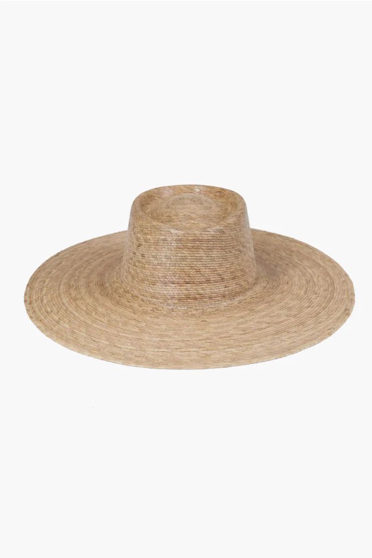 Lack of Color Palma Wide Boater Hat NATURAL | Solid & Striped