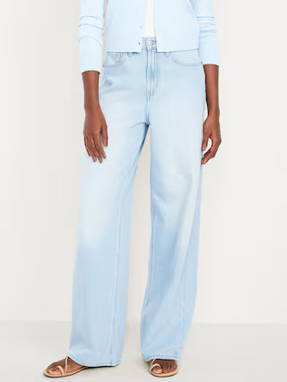 High-Waisted Baggy Wide-Leg Jeans | Old Navy (US)