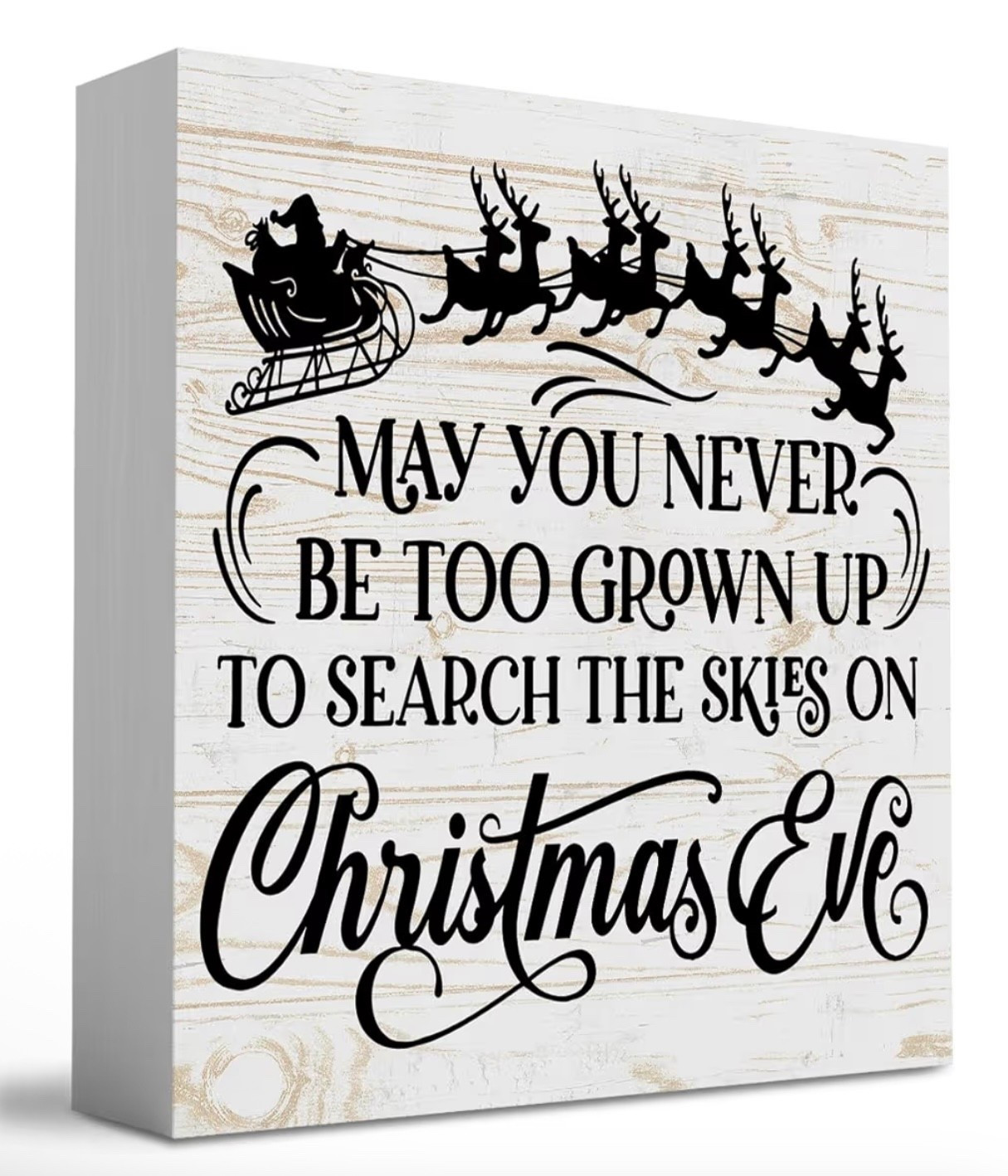 May you never be too grown up to search the skies on Christmas Eve 🖤❄️🦌

#LTKHome #LTKSeasonal #LTKHoliday