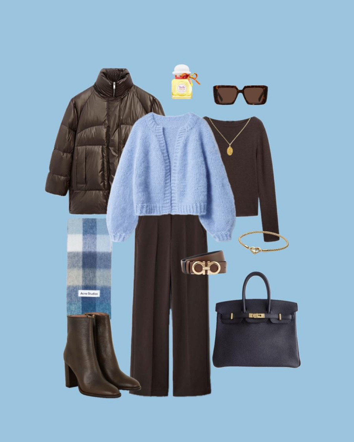 #genevejacket Outfitinspo 
🩵🤎

#LTKautumn #LTKdeutschland #LTKstyletip