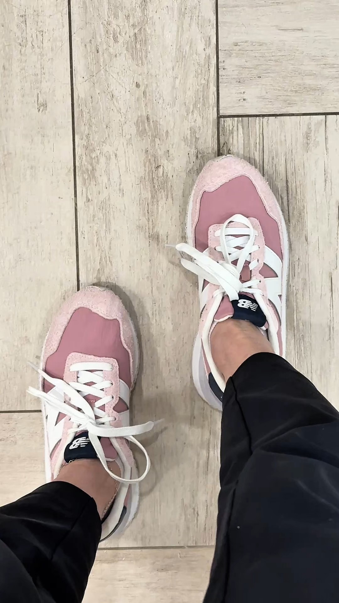 These are fun pink sneakers from New Balance at a great price. They’re a mix of purple and pink. They’re comfortable and run true to size. Not much in the way of arch support though, so you might want a cushioned insert or thicker socks if that matters to you. 

#LTKActive #LTKSaleAlert #LTKOver40