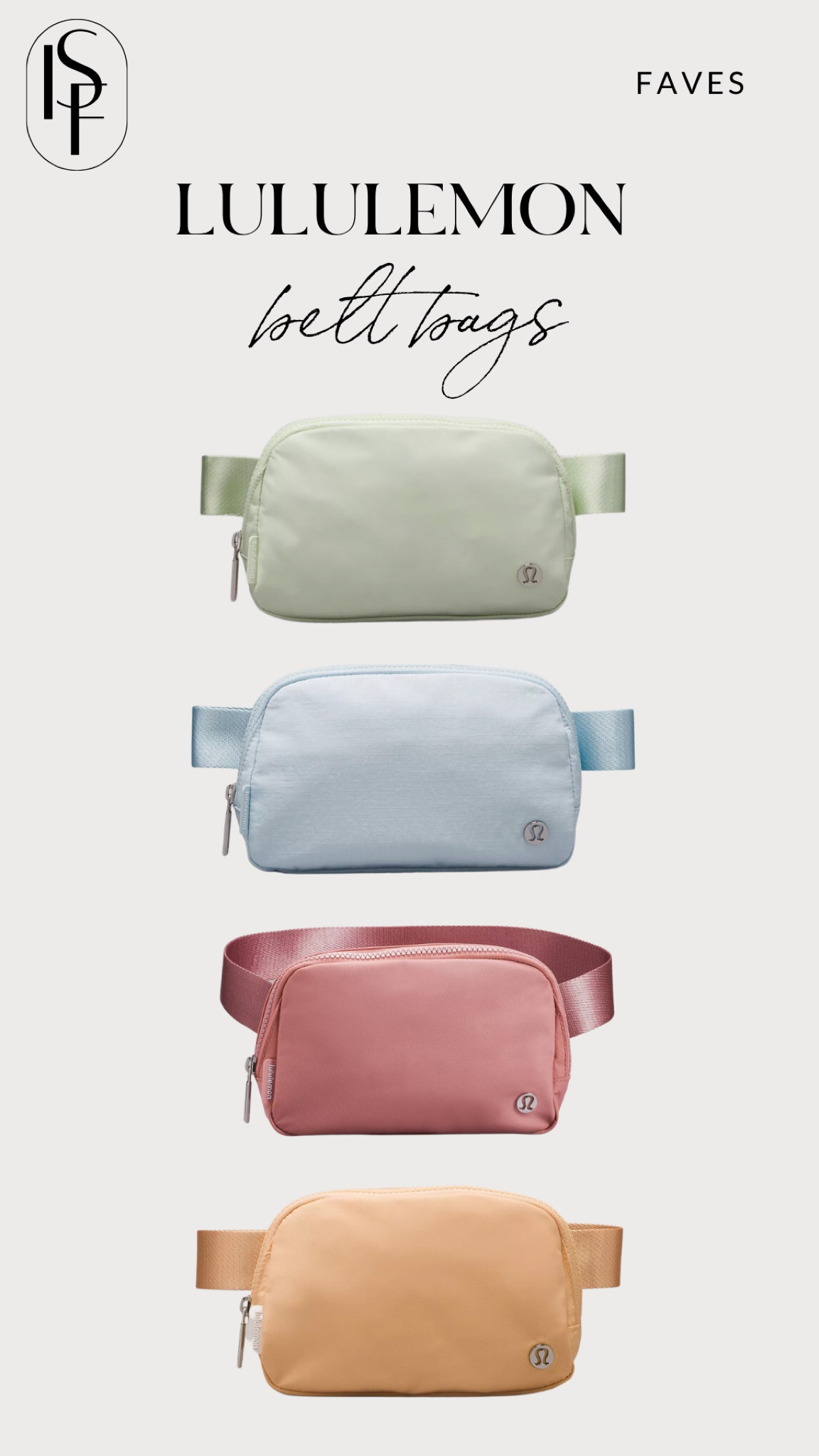 LuLu Lemon Belt Bags!! 🩷💚🩵

everyday belt bag, crossbody, lululemon bag, lulululemon finds, summer belt bag,

#LTKunder100 #LTKstyletip #LTKitbag