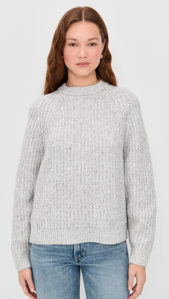 Ribbed Cotton-Blend Sweater | Shopbop