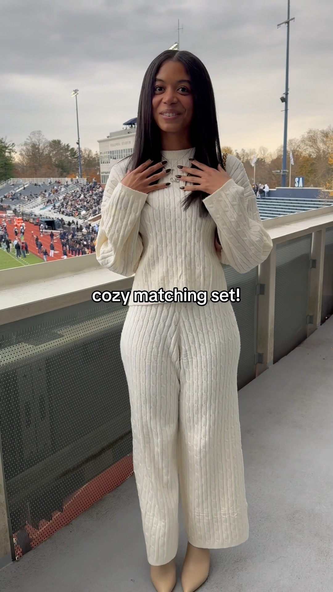 cozy matching set perfect for fall and winter 

#LTKSeasonal