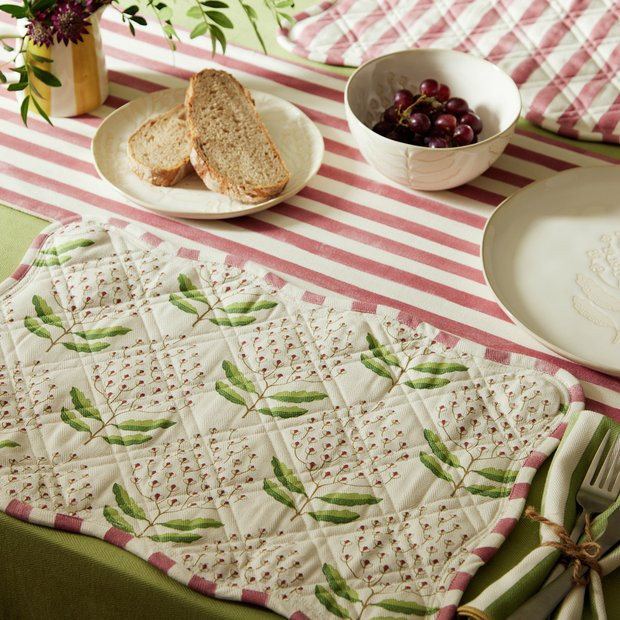 Buy Habitat x Sanderson & National Trust Bellis Placemats 2pk | Placemats | Habitat | Habitat UK