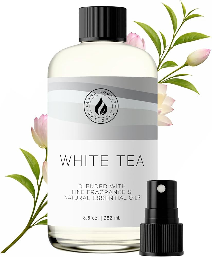 Aroma Country White Tea Diffuser Oil - Luxury Essential Oils for Diffuser Refill & Air Freshener ... | Amazon (US)