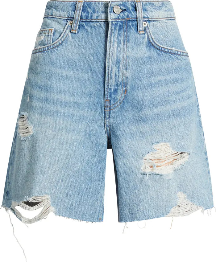 Reformation Raye Relaxed Denim Shorts | Nordstrom | Nordstrom