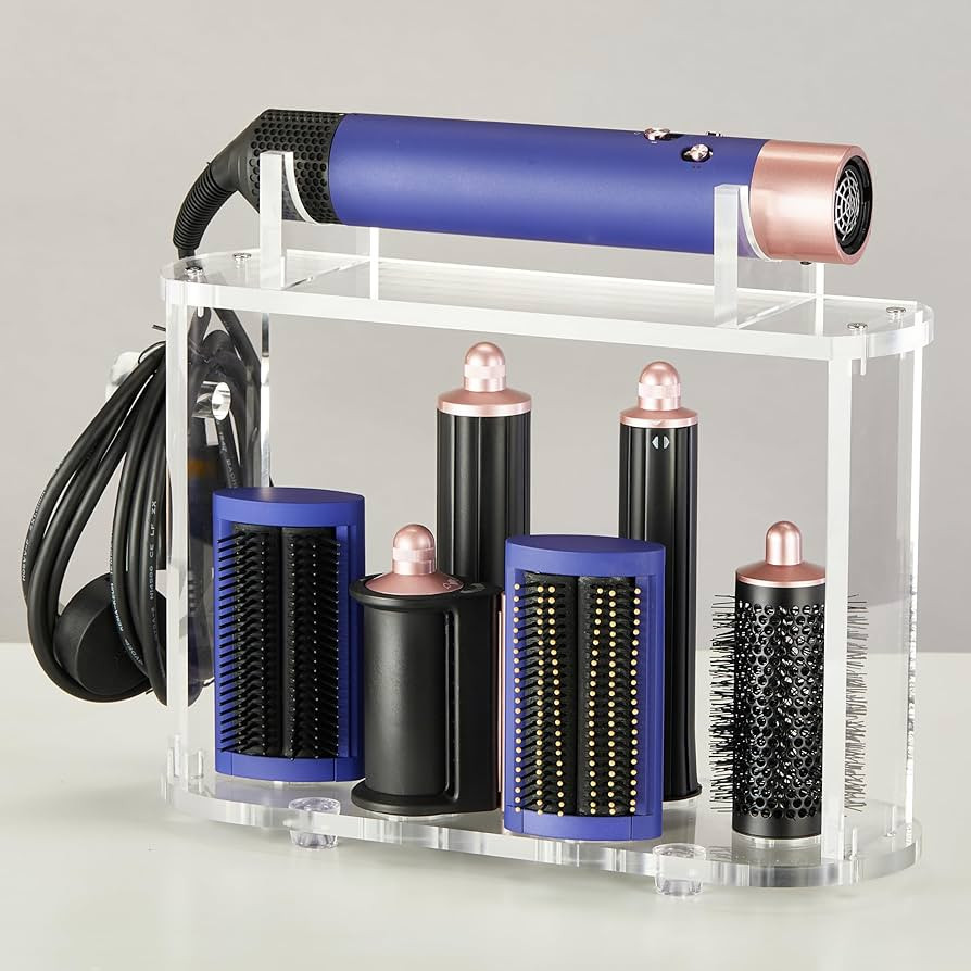 LifeLAZA Acrylic Holder and Organizer Compatible with Airwrap of Dyson and Airwrap Attachments, A... | Amazon (US)