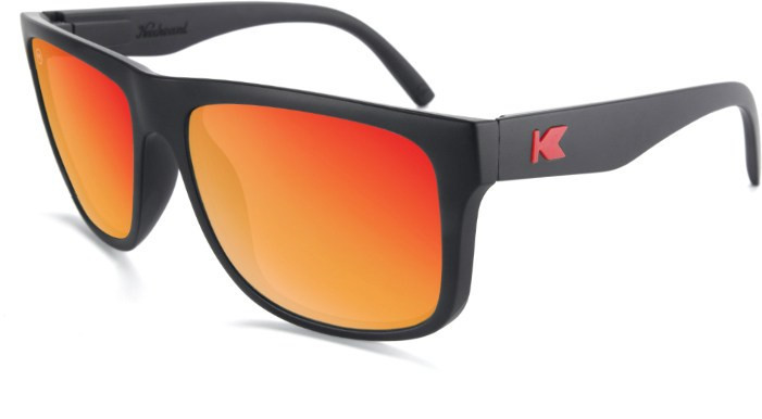 Knockaround Torrey Pines Polarized Sunglasses Black Red Sunset | REI