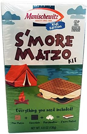 Amazon.com: Manischewitz S'mores Matzo Kit! Kosher for Passover! Everything Included! Mini Matzo!... | Amazon (US)