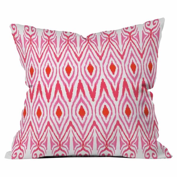 Ikat Indoor/Outdoor Throw Pillow | Wayfair North America