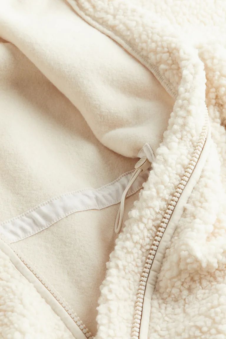 MAMA Hooded teddy jacket | H&M (UK, MY, IN, SG, PH, TW, HK)