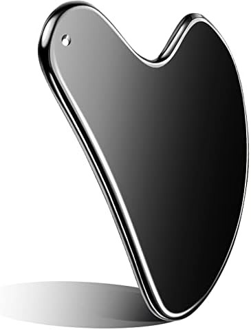 Amazon.com: Nuanchu Stainless Steel Gua Sha Facial Tools Guasha Tool for Face Metal Gua Sha Tight... | Amazon (US)