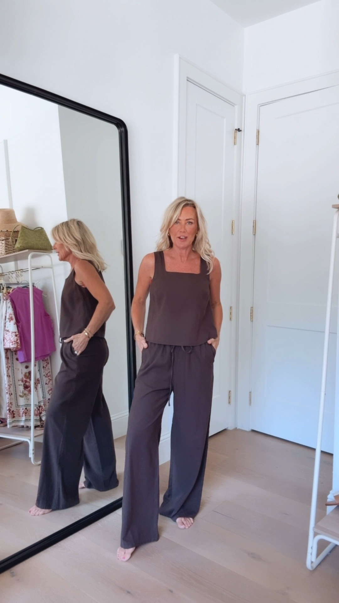 Such an easy and comfy set to throw on!
Top: XS
Pants: XS

#LTKgrwm #LTKOver40 #LTKSeasonal