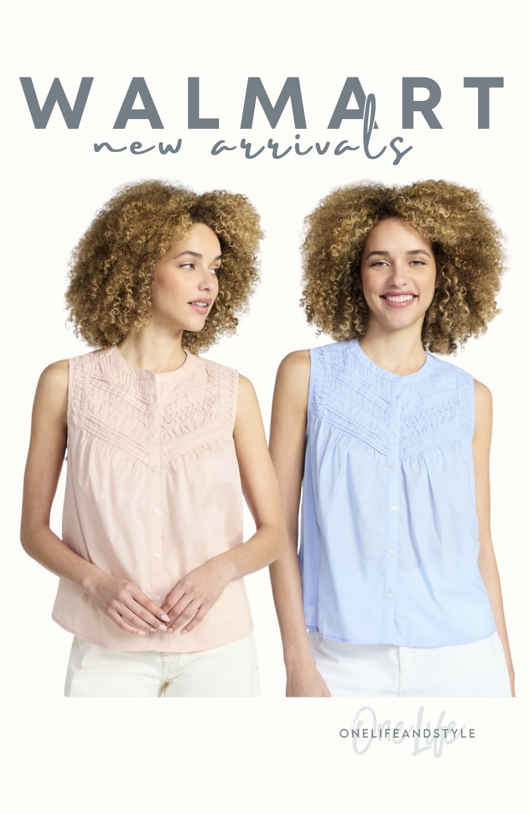 Walmart new arrivals - pleated sleeveless top

#LTKSeasonal