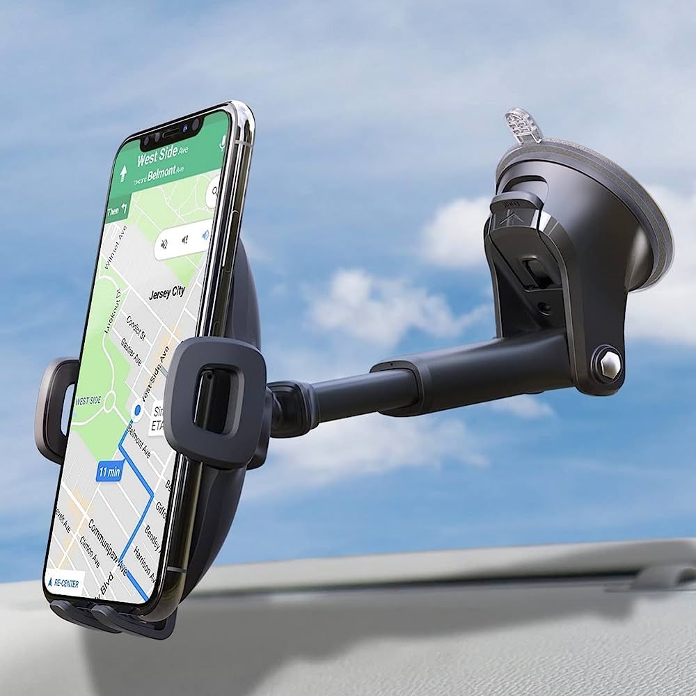 APPS2Car Suction Cup Phone Holder Windshield/Dashboard/Window, Universal Suction Cup Car Phone Ho... | Amazon (US)