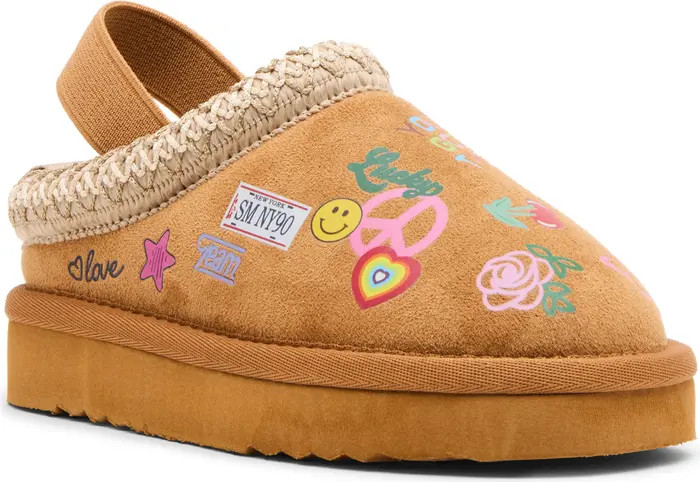 Steve Madden Kids' Jordye Faux Shearling Lined Slingback Clog | Nordstromrack | Nordstrom Rack