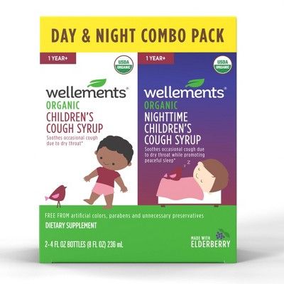 Wellements Day & Nighttime Children's Cough - 8 fl oz | Target