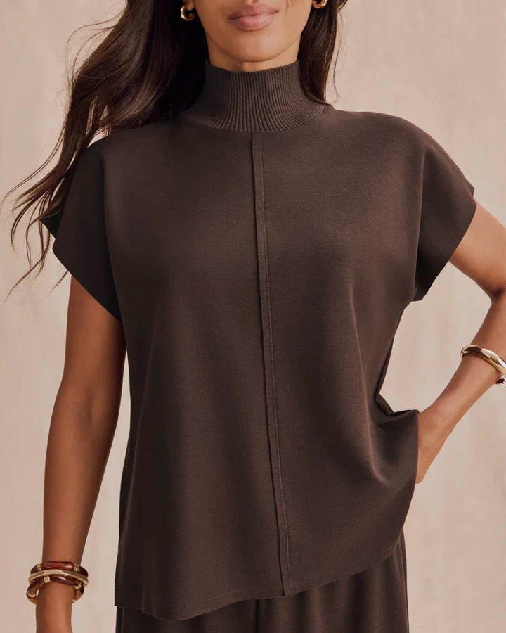 Winslow Mock Neck Pullover | Splendid