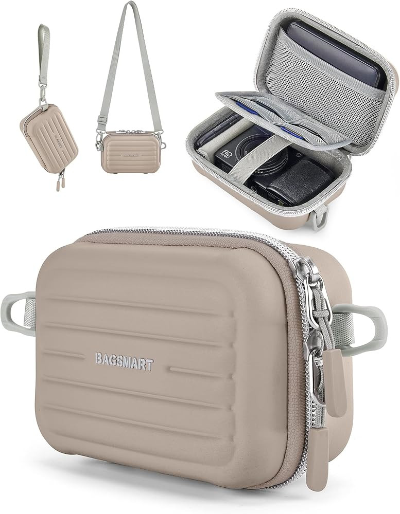 BAGSMART Digital Camera Case, Protective & Waterproof Small Camera Case with Shoulder Strap, Ligh... | Amazon (US)