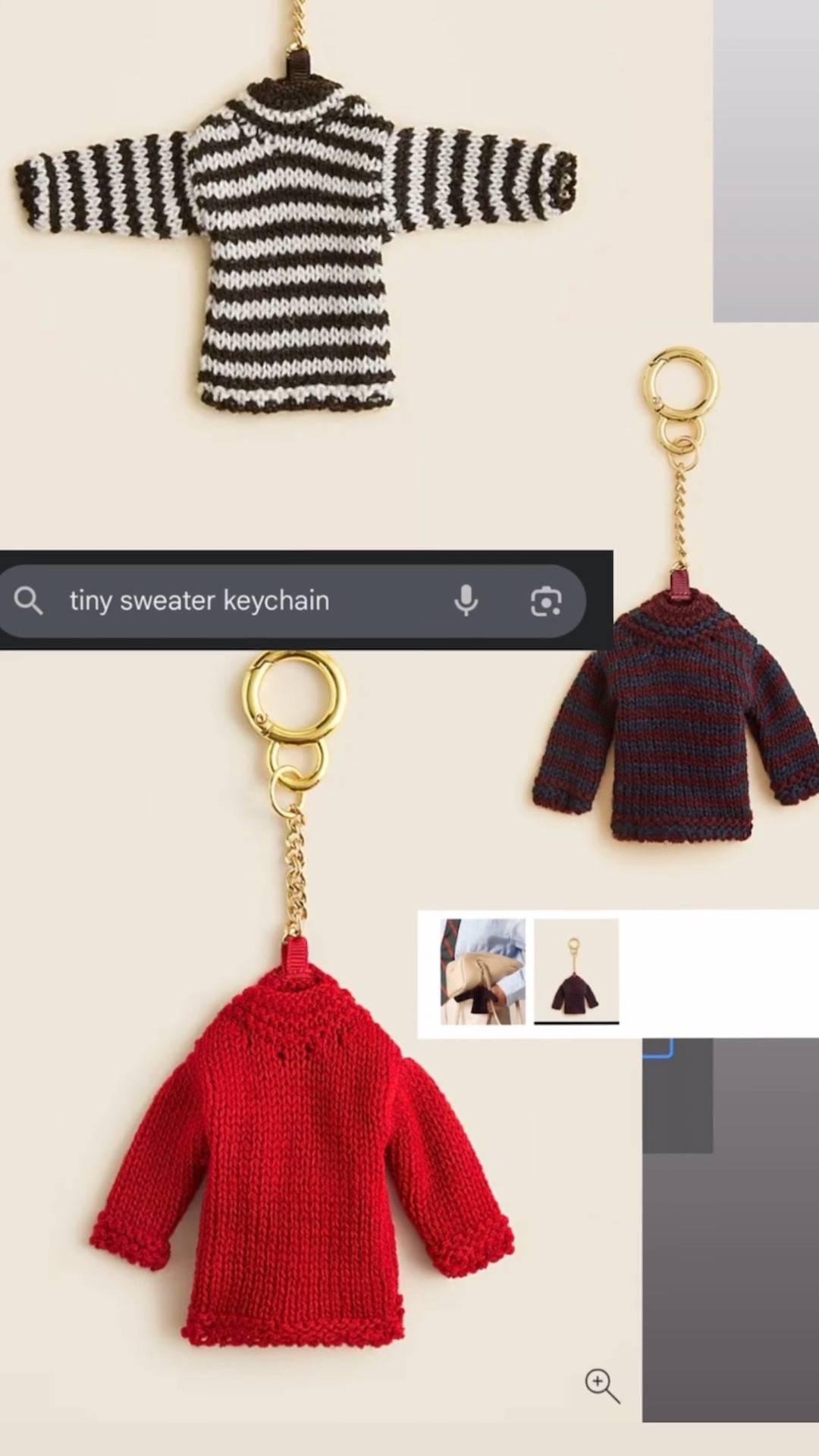 add to cart! #bagcharm #rollneck #stockingstuffer 

#LTKSeasonal #LTKGiftGuide #LTKFindsUnder50