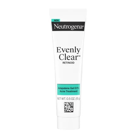 Neutrogena Evenly Clear Retinoid, Adapalene Gel 0.1%, 0.5 oz | Walmart (US)