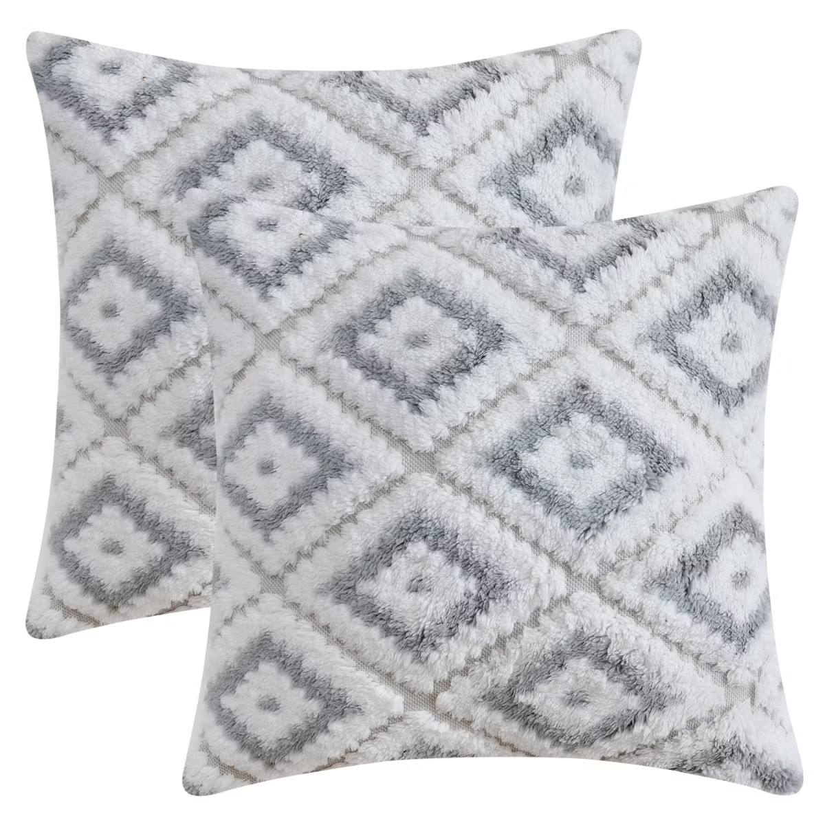 REGALWOVEN Geometric Pattern Soft Short Plush Decorative Throw Pillow Covers for Sofa Bedroom Liv... | Target