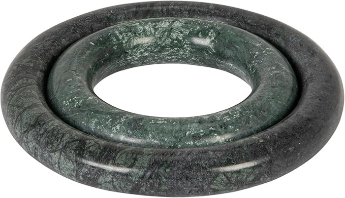 Creative Co-Op Green Marble Trivets, Set of 2 | Amazon (US)