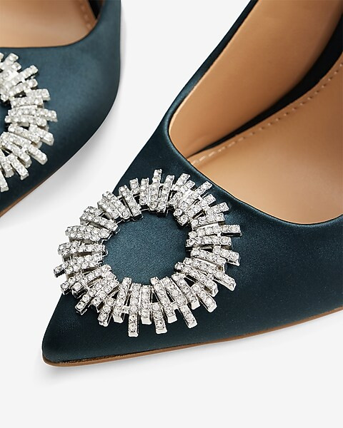 Rhinestone Embellished Pump | Express