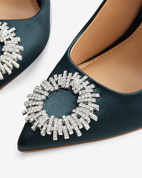 Rhinestone Embellished Pump | Express