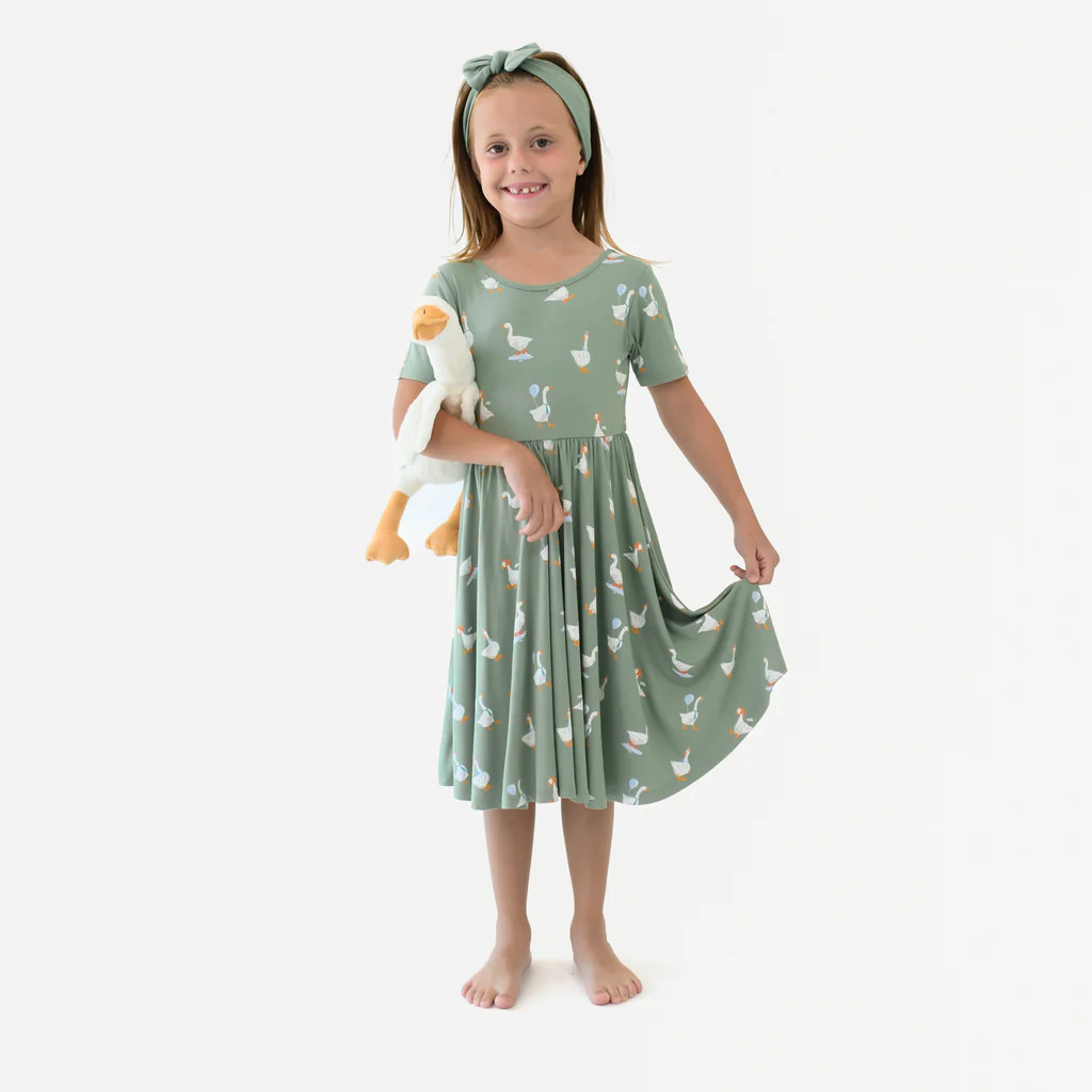 Twirl Dress in Silly Goose | Kyte Baby