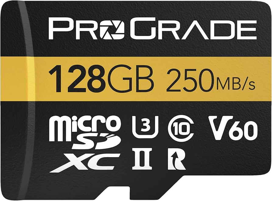microSD Card V60 (128GB) - Tested for Full Size SD Card Devices | Up to 250MB/s Read, 130MB/s Wri... | Amazon (US)