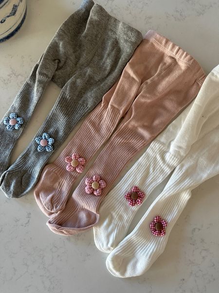 Obsessed with these flower baby tights 

#LTKkids #LTKbaby #LTKfamily