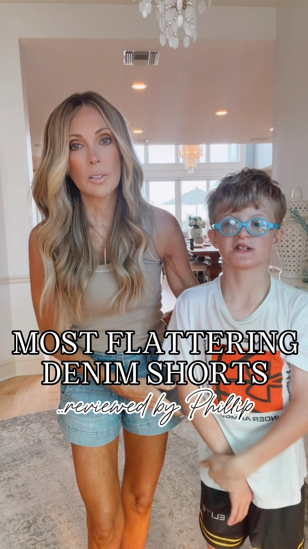 Classy, elevated and still casual enough to feel like a summer day! I'm wearing a size 25 and they run true to size. I'm also wearing a small in the tank. 

#LTKdayinmylife #LTKmomlife #LTKootd