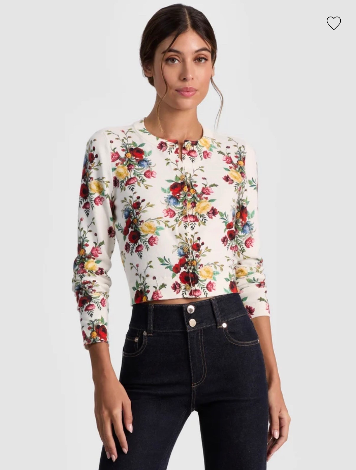 Spring layers done right 🌸 Loving this floral cardigan from Alice + Olivia — the perfect statement piece to elevate a simple outfit. Easy to dress up with heels or keep casual with denim. Linking it here on my LTK for you 💕 

@Alice + Olivia #sponsored #ad

#aliceandolivia #springstyle #ltkstyle #floralcardigan #femininefashion #everydaystyle

#LTKootd #LTKSaleAlert #LTKSpringSale