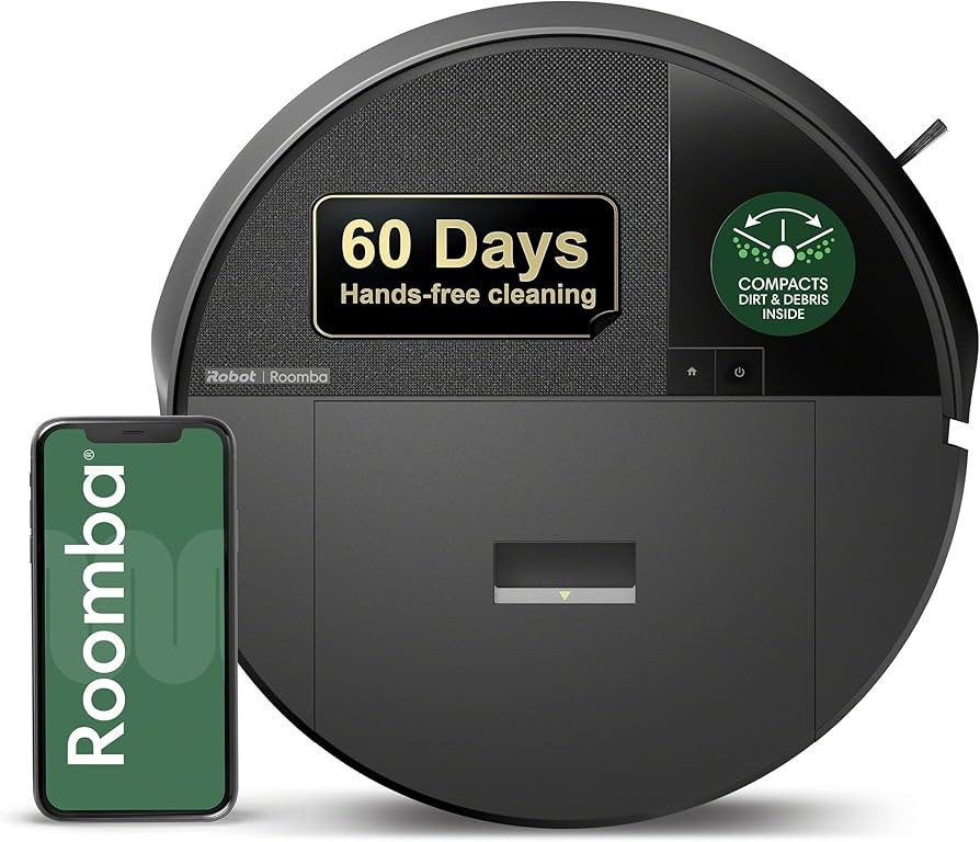 iRobot Roomba 205 DustCompactor Vac Robot Vacuum - Compacts Dirt Inside, No Emptying for 60 Days,... | Amazon (US)