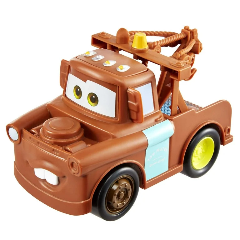 Disney Pixar Cars Track Talkers Mater Talking Toy Truck, 5.5 inch Collectible with Sound Effects | Walmart (US)