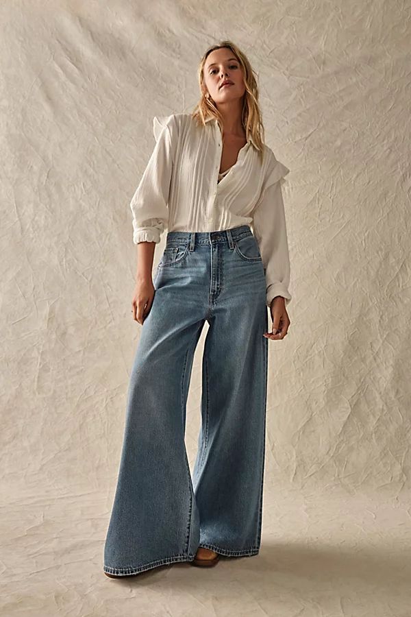 Levi's XL Flood Jeans by Levi's at Free People, Know It All, 30 | Free People (Global - UK&FR Excluded)