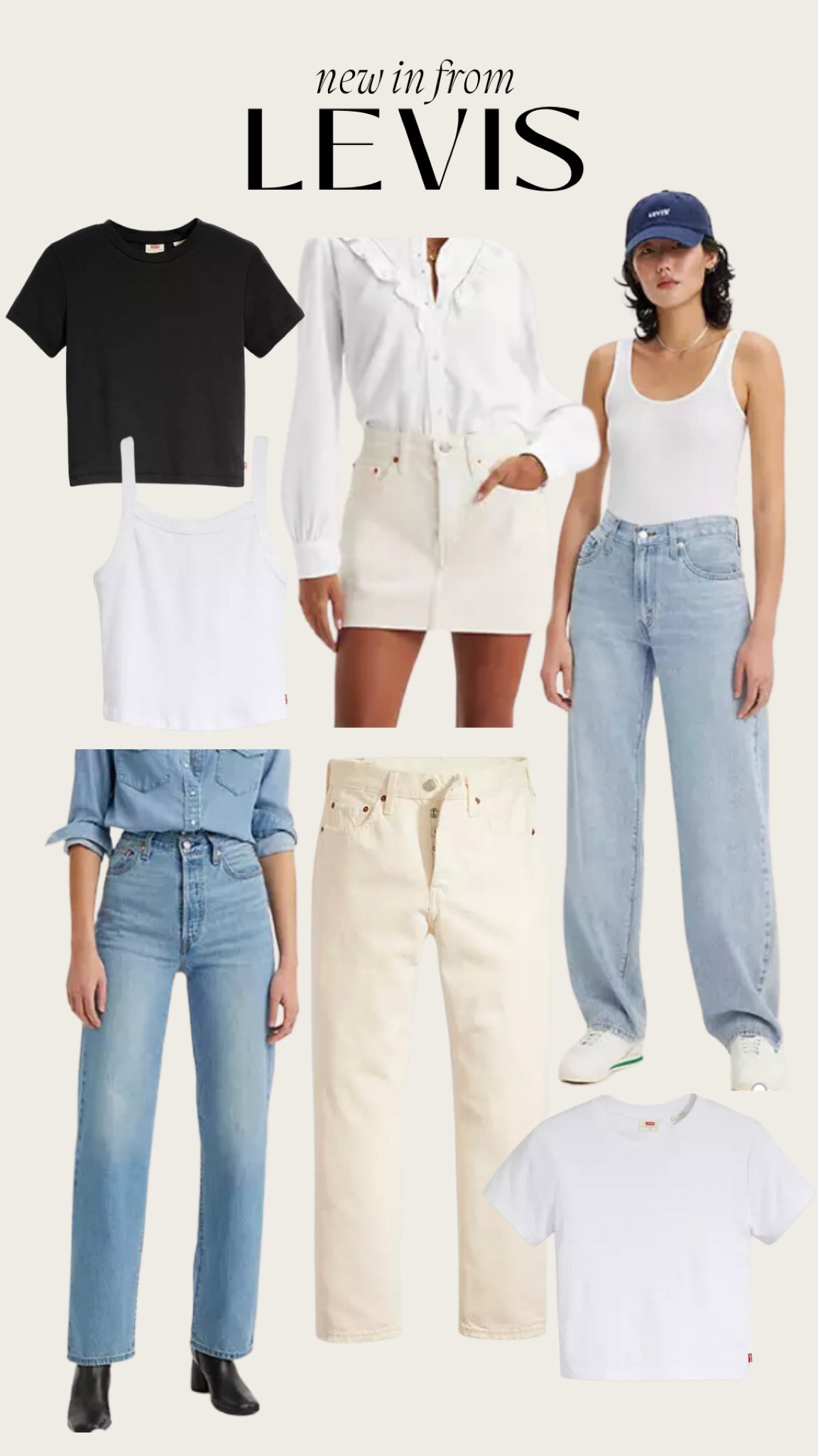 New in from @Levi’s! Love that all these pieces can be worn together in so many different ways @shop.ltk #liketkit