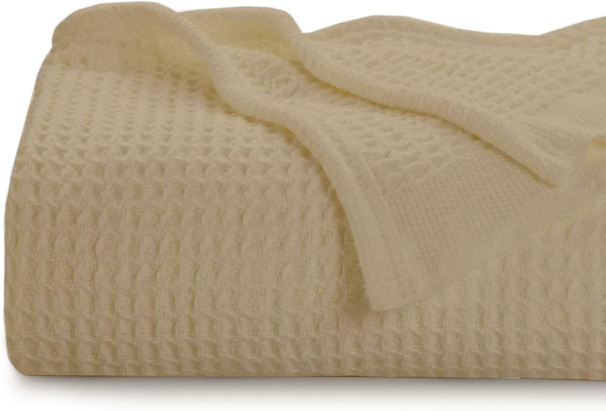 Kotton Culture Queen Size Throw Blanket for Couch 100% Cotton Breathable All Season Blanket for C... | Amazon (US)