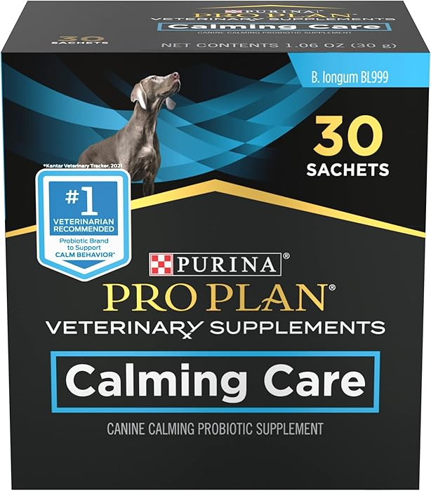 Purina Pro Plan Veterinary Supplements Calming Care - Calming Dog Supplements - 30 ct. Boxes | Amazon (US)