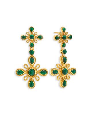 Monique Malachite Convertible Double Drop Earrings | Bloomingdale's (US)