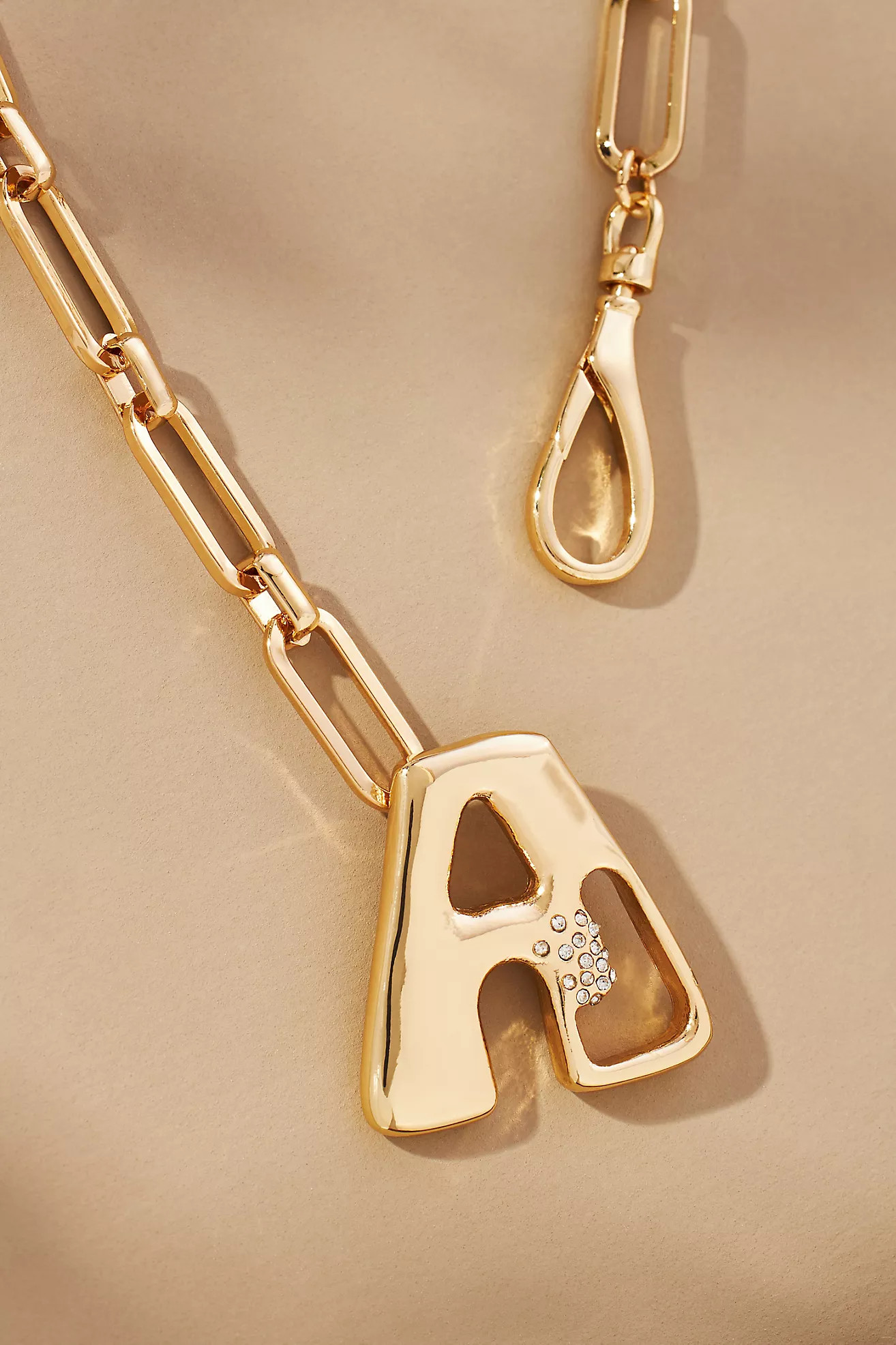 Bubble Letter Monogram Paperclip Chain NecklaceBy Anthropologie1 Review Reviews$54.00Perks Member... | Anthropologie (US)