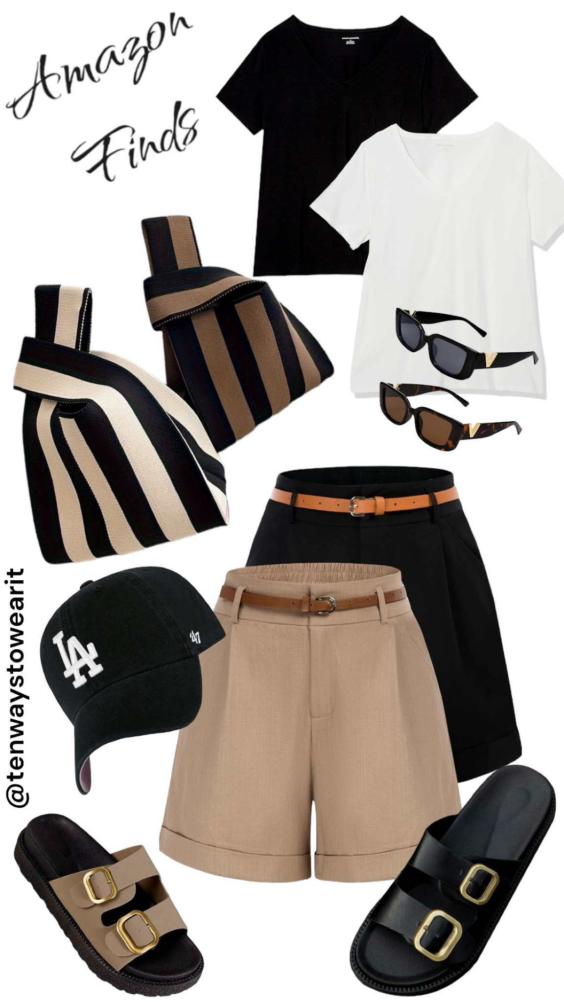 Affordable Amazon finds. 

#amazonfinds
#amazonfashion 
#affordablesummerstaples
#summercapsulewardrobe 

#LTKover40 #LTKSeasonal #LTKfindsunder50