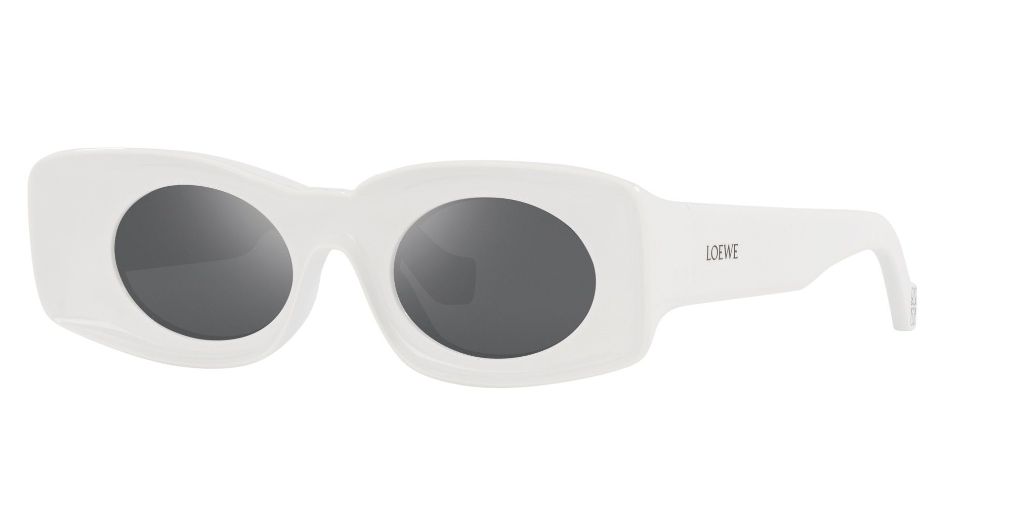 Loewe Unisex Sunglass LW40033I - Frame color: White, Lens color: Grey | Sunglass Hut EU